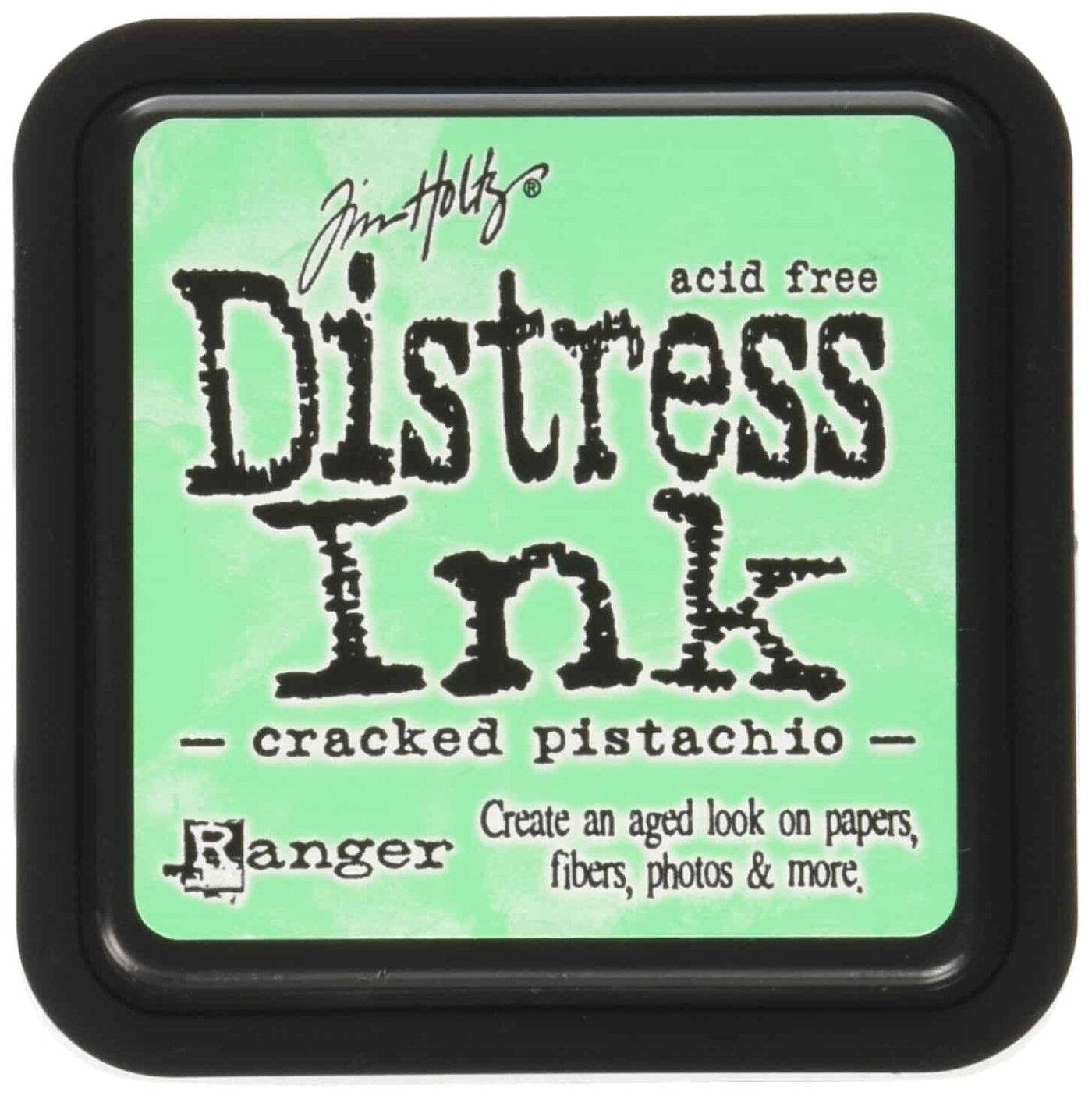 CRACKED PISTACHIO DISTRESS INK PAD - RANGER scrapbooking Tim Holtz la esquinita del scrap Mexico