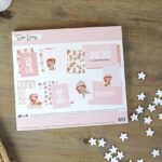 bloc tarjetas patrones colección Mazapán Alúa Cid scrapbooking navidad invierno La esquinita del scrap México