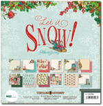 colección LET IT SNOW de Alberto Juárez navidad scrapbooking La esquinita del scrap México