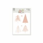 troquel árboles colección VOLVER Lora Bailora scrapbooking navidad La esquinita del scrap México