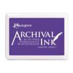 ARCHIVAL INK Majestic Violet jumbo RANGER scrapbook tinta resistente al agua La esquinita del scrap México