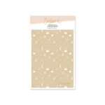 carpeta de embossing Lora Bailora scrapbooking La esquinita del scrap México EMB0009 - EMBOSSING CIELO ESTRELLADO