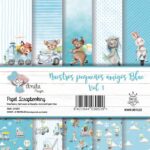 nuestros pequeños amigos blue vol1 Amelie Prager scrapbooking La esquinita del scrap México