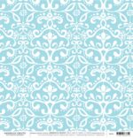 368331 Sky Blue Damask American Craft scrapbooking La esquinita del scrap México