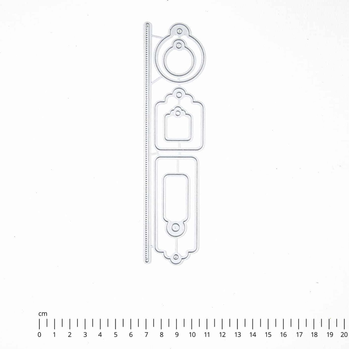 079246 - troquel metálico set de mini tags La esquinita del scrap México