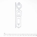 079246 - troquel metálico set de mini tags La esquinita del scrap México