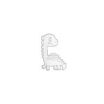 049067 dinosaurio baby - suaje metálico scrapbooking La esquinita del scrap México copia