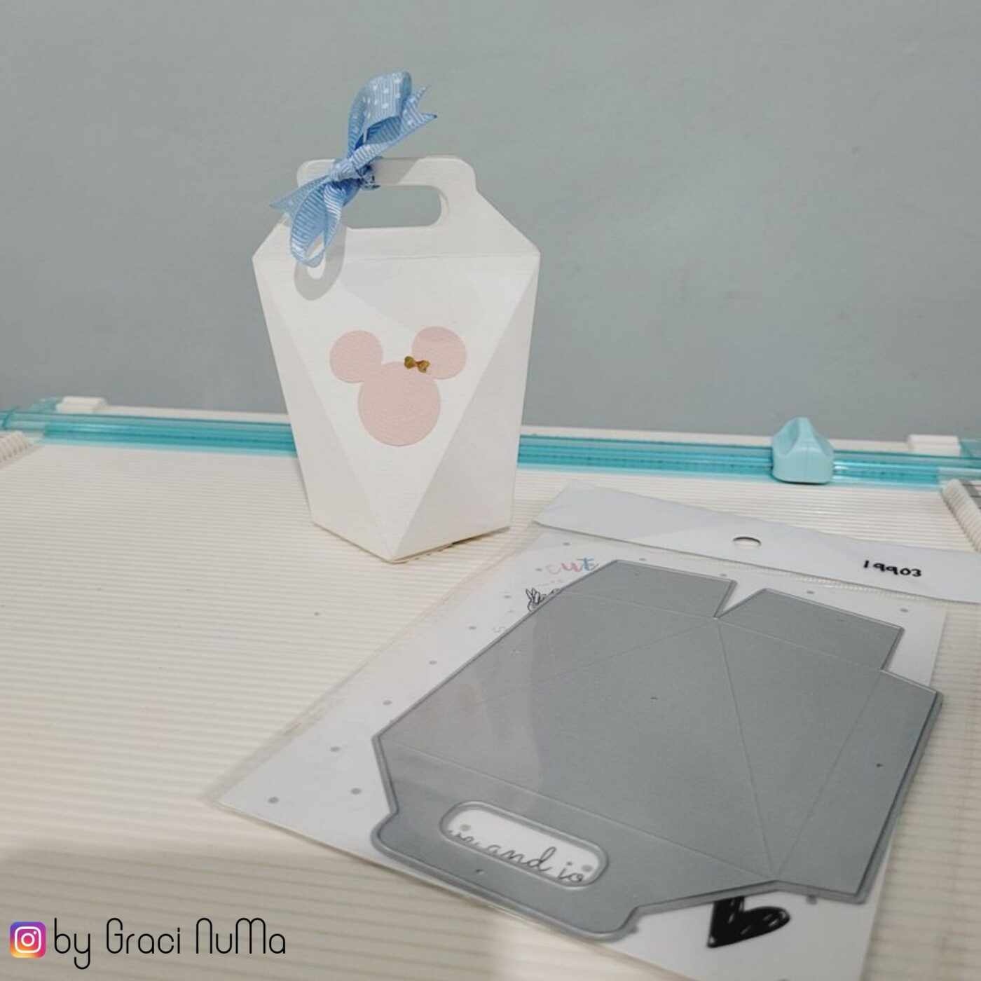 Troquel cajita caja para mesa de regalos 1
