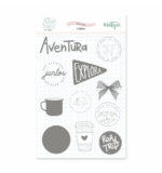 sello explora mapa colección AVENTURA Mintopía scrapbooking La esquinita del scrap México 1