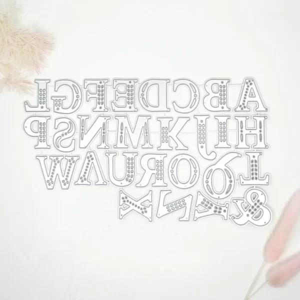 99061 abecedario letras mayúsculas decoradas