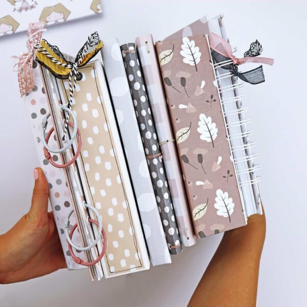 Kit taller Iniciación 9 meses de Scrapbooking Alúa Cid scrapbooking la esquinita del scrap México