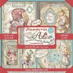 SBBXL12 Alicein Wonderland & Through the looking glass 12x12 Stampería scrapbooking La esquinita del scrap México