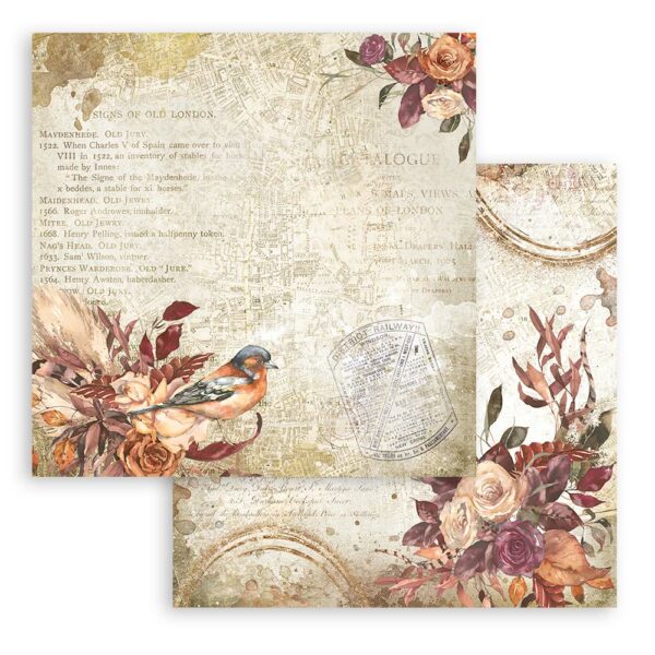 set de papeles 12x12 OUR WAY Stampería scrapbooking la esquinita del scrap México