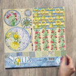 Sicilia patterns pad CIOA BELLA scrapbooking La esquinita del scrap México