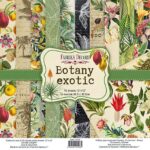 colección BOTANY EXOTIC 12x12 Fabrika Decoru scrapbooking La esquinita del scrap México-LEDS