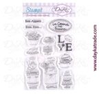 sello cocina 1 stamp-11 La cocina me fascina Dayka Trade scrapbooking La esquinita del scrap México