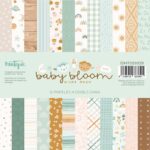 colección BABY BLOOM 12x12 doble cara Mintopía scrapbooking La esquinita del scrap México 0