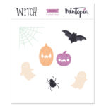 troquel elementos de Halloween colección Witch de Mintopía scrapbooking la esquinita del scrap México 1