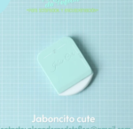 plegadera de teflón jaboncito cute rosa