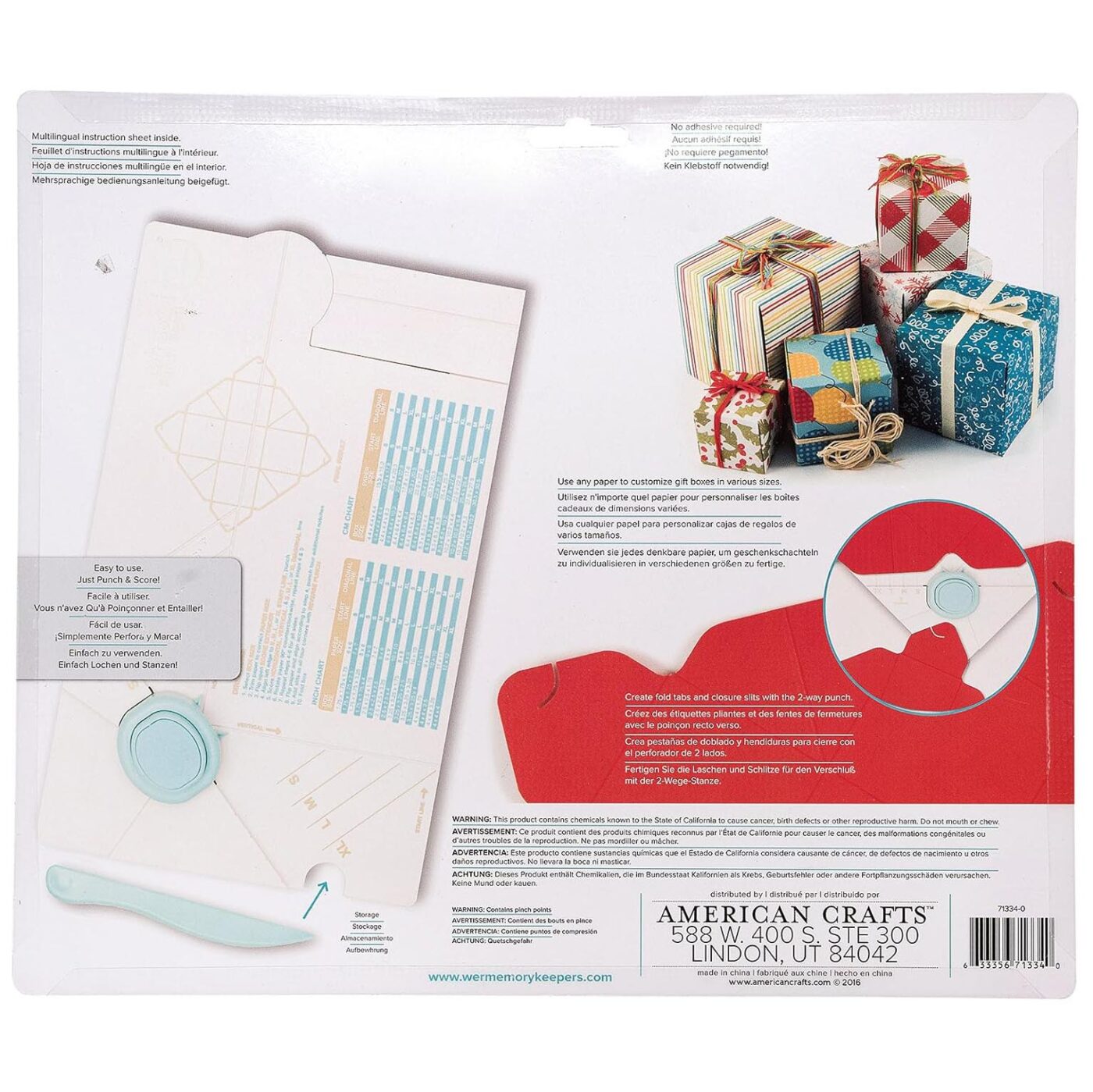 gift punch board tablero perforador para regalos WRMK scrapbooking La esquinita del scrap México 3