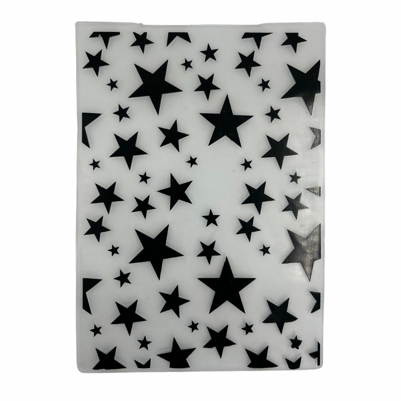 carpeta de embossing estrellas Suzzy scrapbooking La esquinita del scrap México 1