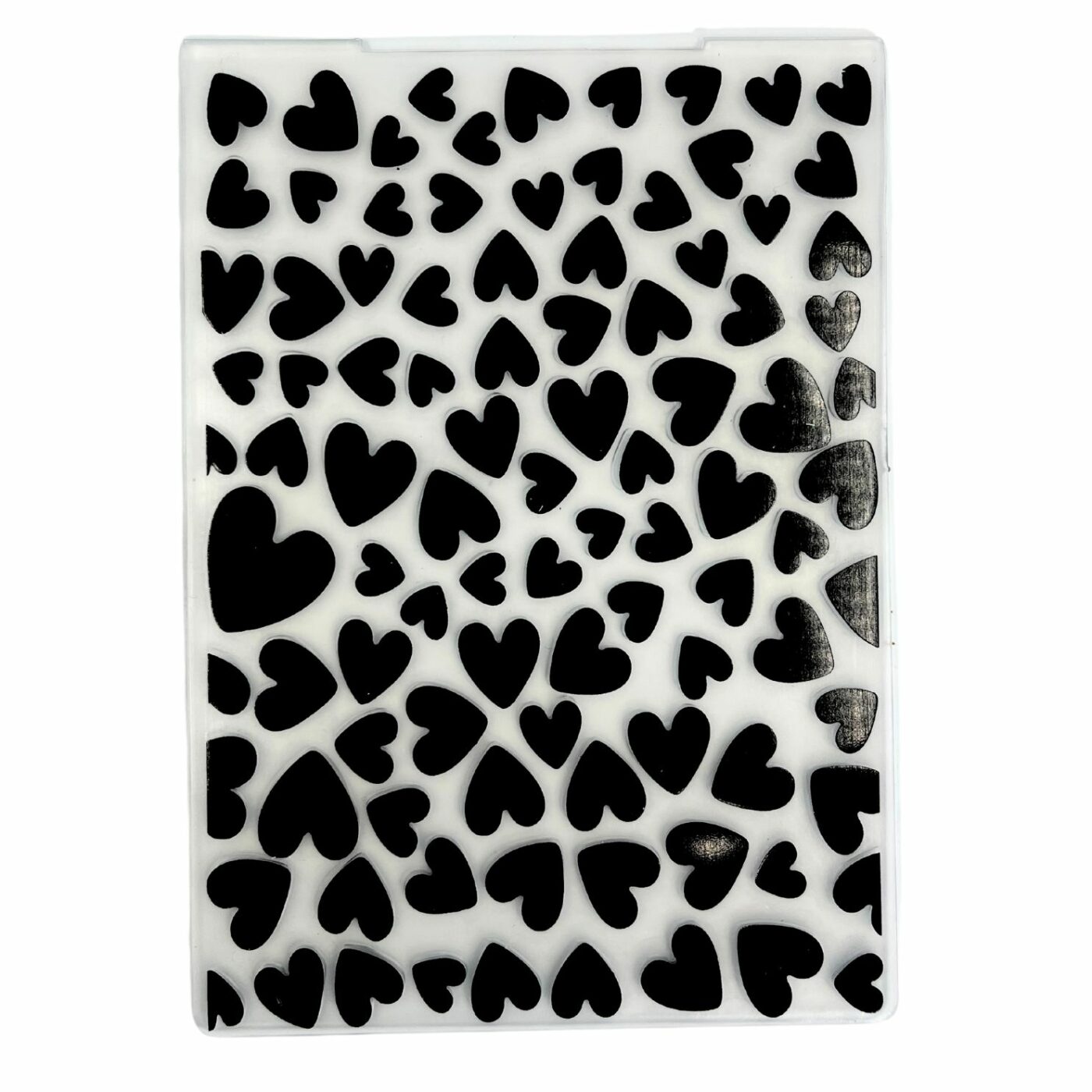 carpeta de embossing hearts Suzzy scrapbooking La esquinita del scrap México 1