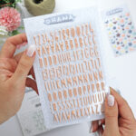 Cajacadabra feberro 2024 stickers alfabeto puffy 1