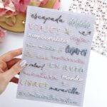 stickers puffy escapada color Alúa Cid scrapbooking La esquinita del scrap México 1