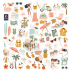 die cuts colección Pensacola Mintopía scrapbooking La esquinita del scrap México 1