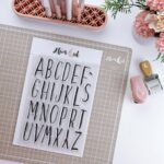 set de sellos ABC Pols Alúa Cid scrapbooking La esquinita del scrap México 1