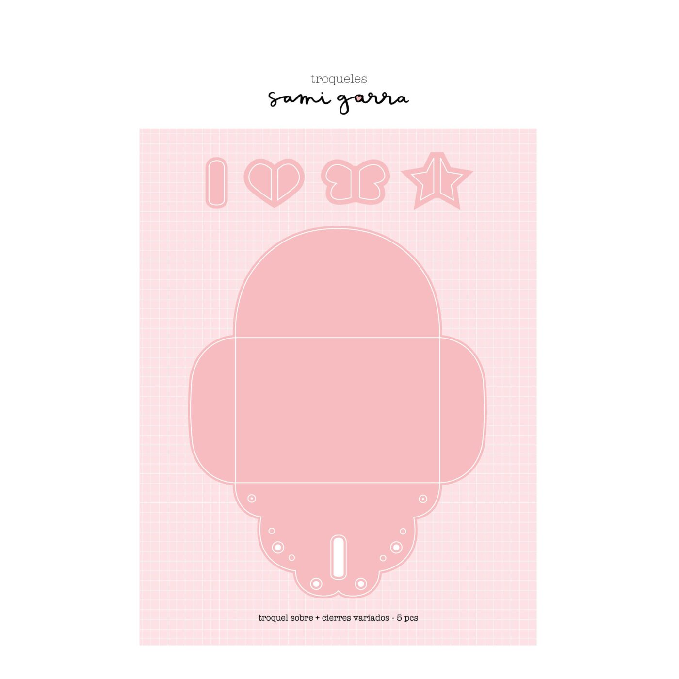 troquel sobre y cierres Siempre Jane de Sami Garra scrapbooking La esquinita del scrap México 1