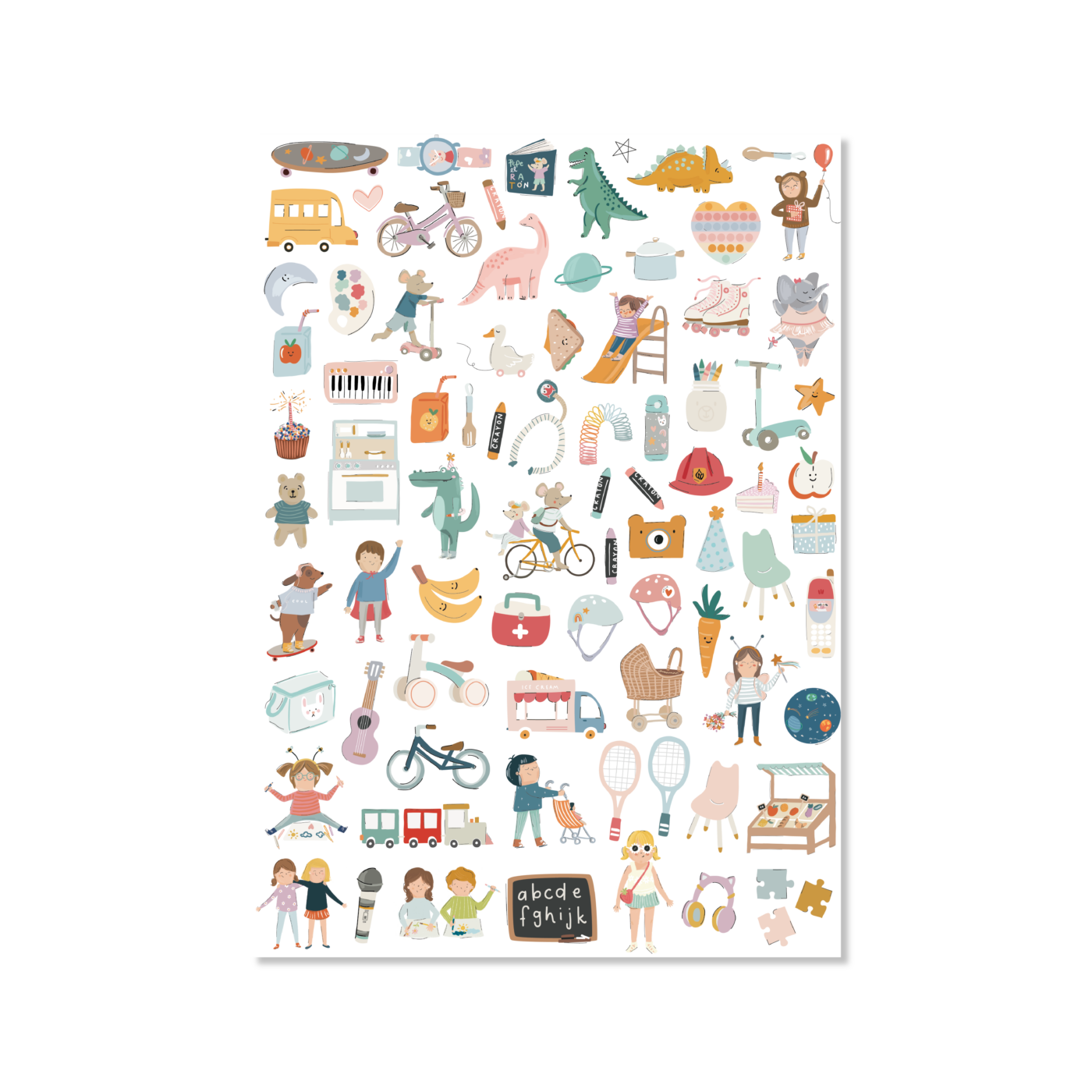 ELB0209 Die cuts ilustraciones LITTLE M 2