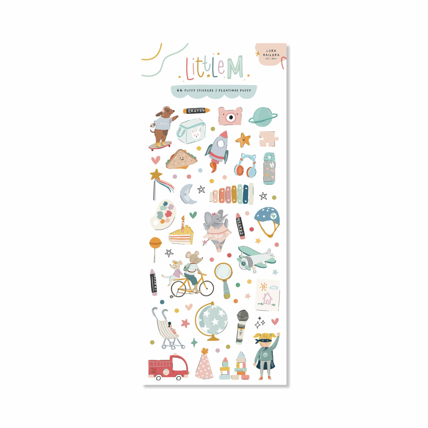 ELB0211 PUFFY ILUSTRACIONES LITTLE M