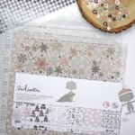 set de 6 papeles especiales de 12x12 Dadivan Alúa Cid scrapbooking La esquinita del scrap México 0