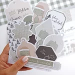 set de die cuts troquelados Documenta Dadivan Alúa Cid scrapbooking La esquinita del scrap México 0