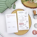 agenda 2025 personal diary filler menos es nada collection 1