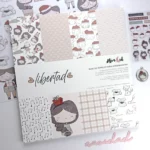 bloc de 36 papeles libertad navidad para scrapbooking 1