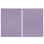 cubiertas A5 de polipiel para happy planner color lila