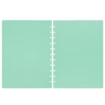 cubiertas A5 de polipiel para happy planner color menta