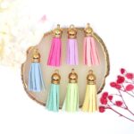set de 7 tassels pasteles