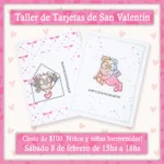 taller de tarjetas de San Valentín