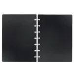 cubiertas A5 plástico para happy planner color negro