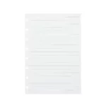 refill hojas A5 rayas para Happy Planner