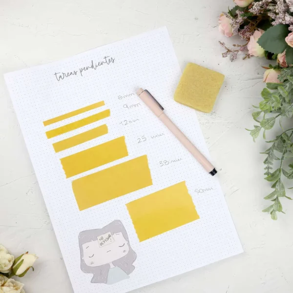 Cinta de doble cara 6mm de RitaRita scrapbooking La esquinita del scrap México 2