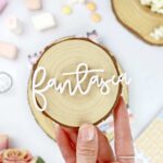 adorno palabra de metacrilato Fantasía Alúa Cid scrapbooking La esquinita del scrap México 1
