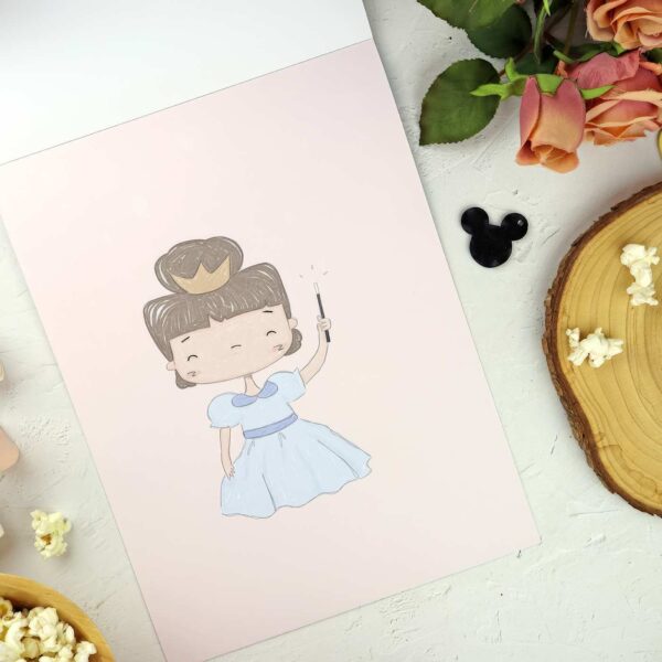 bloc de ilustraciones de 9x12 Fantasía Alúa Cid scrapbooking La esquinita del scrap México 4