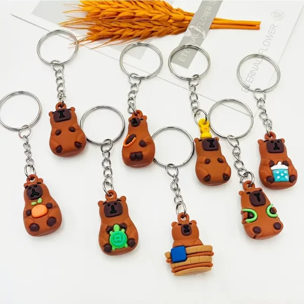 capibara mini llaveros