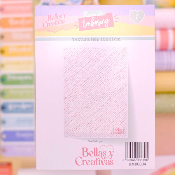 carpeta de embossing colección Rainbow Johanna Rivero Bellas y Creativas La esquinita del scrap México 1