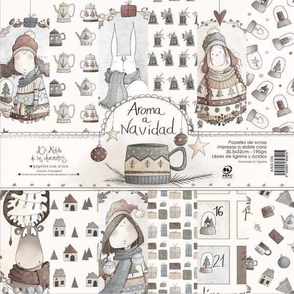 colección Aroma a navidad el Altillo de los duendes La esquinita del scrap México 1