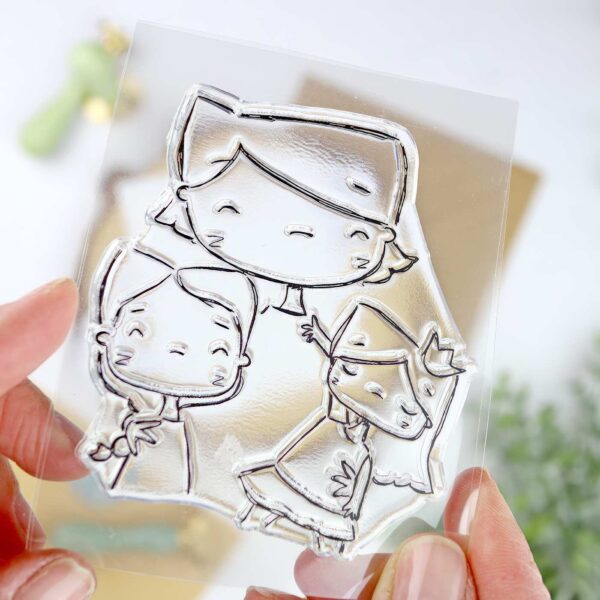 sello mamá Amor Incondicional Alúa Cid scrapbooking La esquinita del scrap México 1